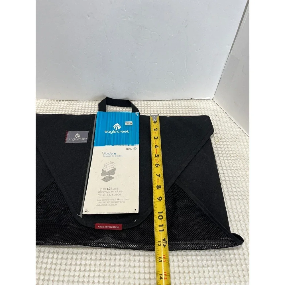 Eagle Creek Pack-It Folder 18 Black Travel Packing Organizer Garment Folder NEW